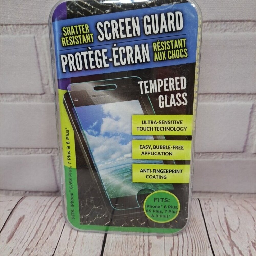 IPHONE 6+ /6s Plus/ 7 Plus / 8 plus Tempered‎ Glass Screen Protector, FREE SHIP